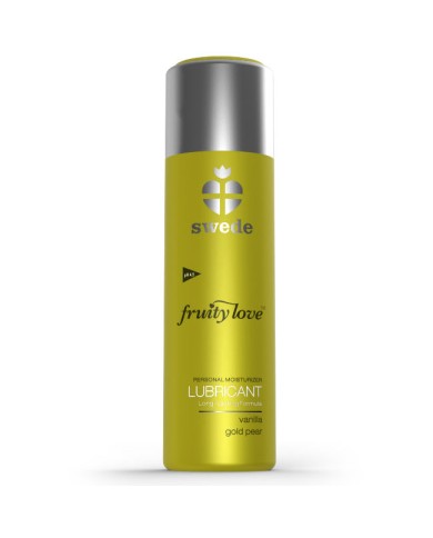 SWEDE FRUITY LOVE LUBRICANTE MANZANA GOLDEN Y VAINILLA 100 ML SWEDE FRUITY LOVE LUBRICANTE MANZANA GOLDEN Y VAINILLA 100 ML
