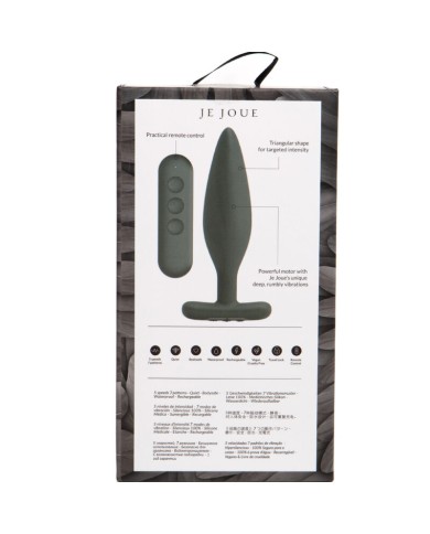 JE JOUE EGON PLUG ANAL VIBRADOR NEGRO JE JOUE EGON PLUG ANAL VIBRADOR NEGRO