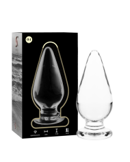 NEBULA SERIES BY IBIZA MODELO 4 PLUG CRISTAL TRANSPARENTE 11 CM O 5 CM