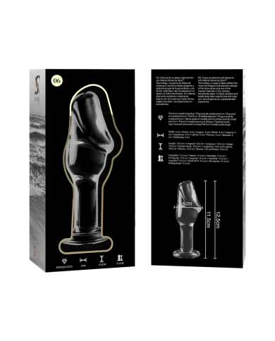 NEBULA SERIES BY IBIZA MODELO 6 PLUG CRISTAL TRANSPARENTE 125 CM O 4 CM