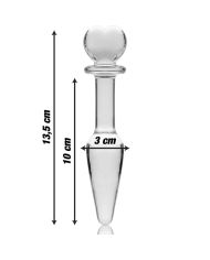 NEBULA SERIES BY IBIZA MODELO 7 PLUG CRISTAL TRANSPARENTE 135 CM O 3 CM