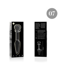 NEBULA SERIES BY IBIZA MODELO 7 PLUG CRISTAL TRANSPARENTE 135 CM O 3 CM