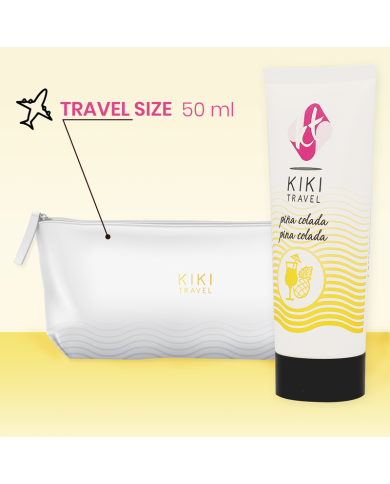 KIKI TRAVEL LUBRICANTE SABOR A PINA COLADA 50 ML KIKI TRAVEL LUBRICANTE SABOR A PINA COLADA 50 ML