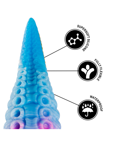 EPIC PHORCYS DILDO TENTACULO AZUL TAMANO PEQUENO EPIC PHORCYS DILDO TENTACULO AZUL TAMANO PEQUENO