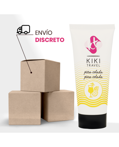 KIKI TRAVEL LUBRICANTE SABOR A PINA COLADA 50 ML KIKI TRAVEL LUBRICANTE SABOR A PINA COLADA 50 ML