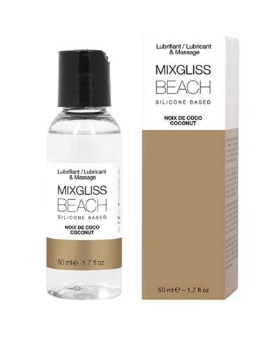 MIXGLISS BEACH LUBRICANTE SILICONA 50 ML MIXGLISS BEACH LUBRICANTE SILICONA 50 ML