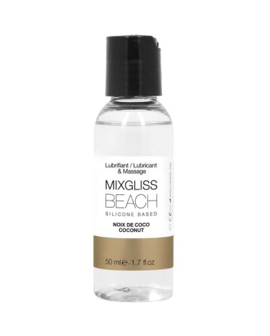 MIXGLISS BEACH LUBRICANTE SILICONA 50 ML MIXGLISS BEACH LUBRICANTE SILICONA 50 ML