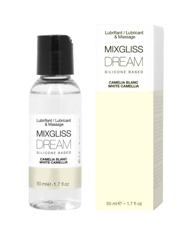 MIXGLISS DREAM LUBRICANTE SILICONA CAMELIA BLANCA 50 ML MIXGLISS DREAM LUBRICANTE SILICONA CAMELIA BLANCA 50 ML