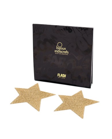 BIJOUX INDISCRETS PEZONERAS FLASH ESTRELLA DORADA BIJOUX INDISCRETS PEZONERAS FLASH ESTRELLA DORADA