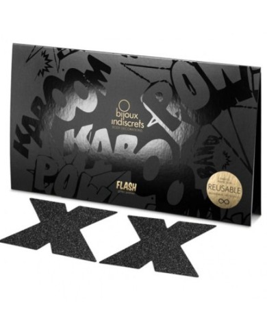 BIJOUX INDISCRETS PEZONERAS FLASH CRUZ NEGRO BIJOUX INDISCRETS PEZONERAS FLASH CRUZ NEGRO