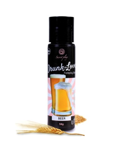 SECRETPLAY LUBRICANTE DRUN IN LOVE CERVEZA 60 ML SECRETPLAY LUBRICANTE DRUN IN LOVE CERVEZA 60 ML