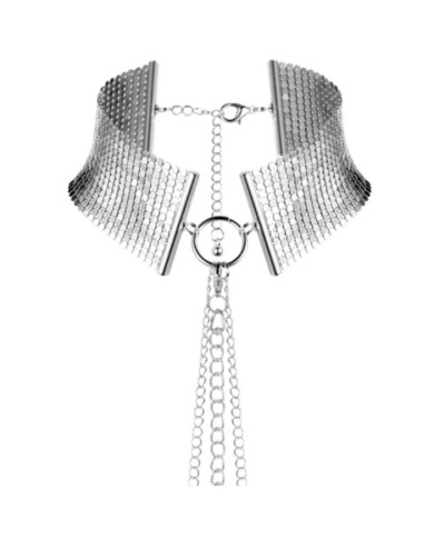 BIJOUX DESIR METALLIQUE COLLAR METLICO PLATEADO BIJOUX DESIR METALLIQUE COLLAR METLICO PLATEADO