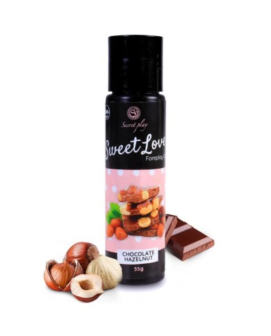 SECRETPLAY GEL SWEET LOVE CHOCOLATE CON AVELLANAS 60 ML SECRETPLAY GEL SWEET LOVE CHOCOLATE CON AVELLANAS 60 ML