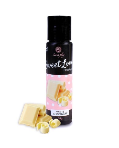 SECRETPLAY GEL SWEET LOVE CHOCOLATE BLANCO 60 ML SECRETPLAY GEL SWEET LOVE CHOCOLATE BLANCO 60 ML