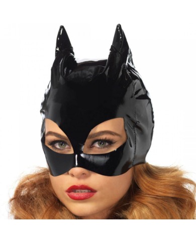 LEG AVENUE MASCARA DE CATWOMAN VINILO NEGRO LEG AVENUE MASCARA DE CATWOMAN VINILO NEGRO