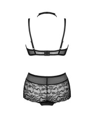 LIVCO CORSETTI FASHION LINERA FOR THE SENSES COLLECTION SUJETADOR PANTY NEGRO