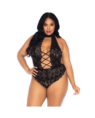 LEG AVENUE TEDDY ABERTURA FRONTAL TALLA GRANDE LEG AVENUE TEDDY ABERTURA FRONTAL TALLA GRANDE