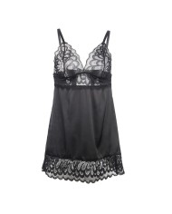 SUBBLIME BABYDOLL CON ESTAMPADO FLORAL PECHO NEGRO S M