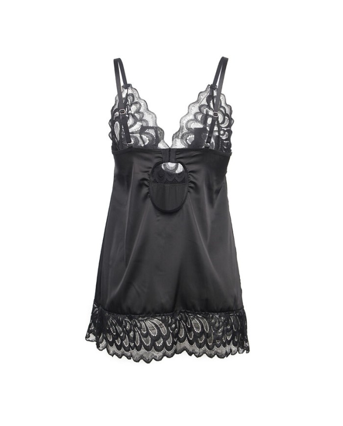 SUBBLIME BABYDOLL CON ESTAMPADO FLORAL PECHO NEGRO S M