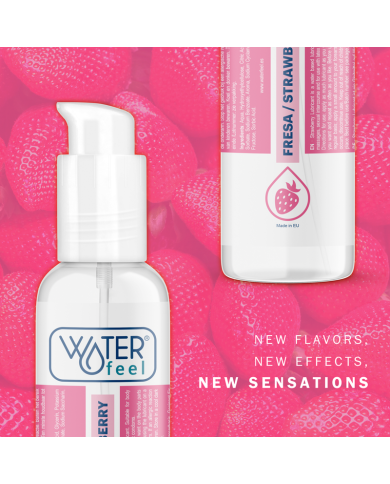 WATERFEEL LUBRICANTE BASE AGUA FRESA 175 ML WATERFEEL LUBRICANTE BASE AGUA FRESA 175 ML