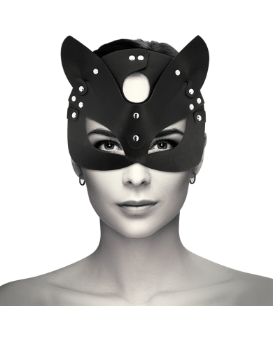COQUETTE CHIC DESIRE MASCARA CUERO VEGANO CON OREJAS DE GATO COQUETTE CHIC DESIRE MASCARA CUERO VEGANO CON OREJAS DE GATO