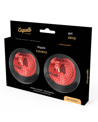 COQUETTE CHIC DESIRE CUBRE PEZONES ROJO COQUETTE CHIC DESIRE CUBRE PEZONES ROJO
