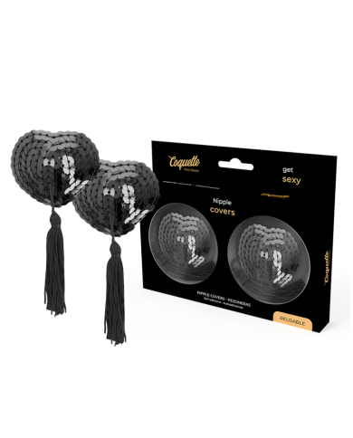 COQUETTE CHIC DESIRE CUBRE PEZONES NEGRO LENTEJUELAS COQUETTE CHIC DESIRE CUBRE PEZONES NEGRO LENTEJUELAS