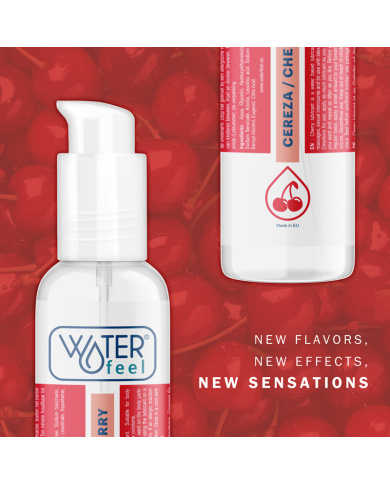 WATERFEEL LUBRICANTE CEREZA 175 ML WATERFEEL LUBRICANTE CEREZA 175 ML