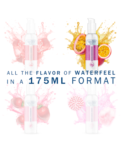 WATERFEEL LUBRICANTE BASE AGUA FRUTA DE LA PASION 175 ML WATERFEEL LUBRICANTE BASE AGUA FRUTA DE LA PASION 175 ML