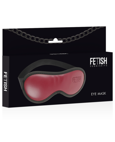 FETISH SUBMISSIVE DARK ROOM ANTIFAZ CUERO VEGANO CON FORRO DE NEOPRENO FETISH SUBMISSIVE DARK ROOM ANTIFAZ CUERO VEGANO CON FORRO DE NEOPRENO