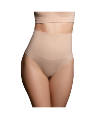 BYE BRA FAJA SIN COSTURAS ESTILO TANGA BEIGE TALLA M
