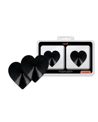 COQUETTE CHIC DESIRE CUBRE PEZONES METAL CORAZONES NEGROS COQUETTE CHIC DESIRE CUBRE PEZONES METAL CORAZONES NEGROS