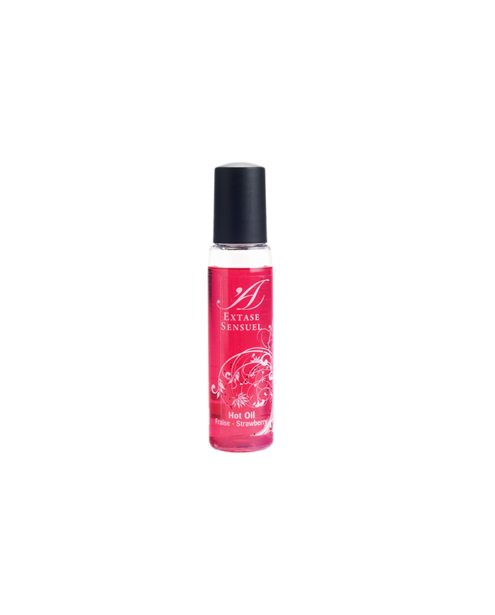 EXTASE SENSUAL ACEITE ESTIMULANTE FRESA VIAJE CALOR 35 ML