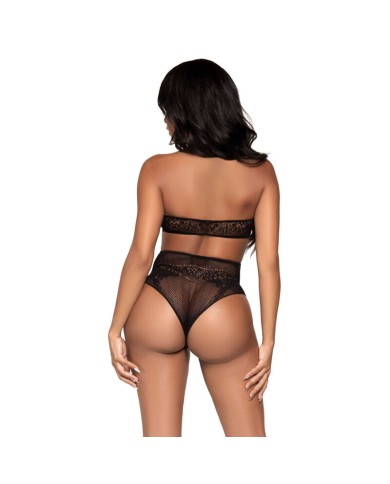 LEG AVENUE SET DOS PIEZAS TOP CORTO CUELLO HALTER Y TANGA TALLA UNICA LEG AVENUE SET DOS PIEZAS TOP CORTO CUELLO HALTER Y TANGA TALLA UNICA