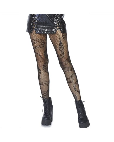 LEG AVENUE MEDIAS DE RED SERPIENTES NEGRO LEG AVENUE MEDIAS DE RED SERPIENTES NEGRO