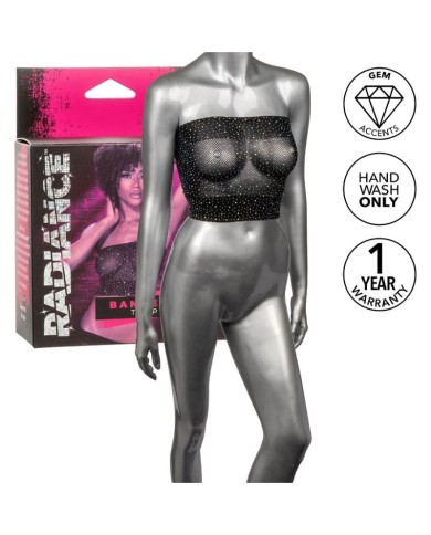 CALEXOTICS RADIANCE TOP BANDEAU PEDRERIA CALEXOTICS RADIANCE TOP BANDEAU PEDRERIA