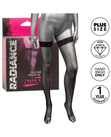 CALEXOTICS RADIANCE MEDIAS HASTA EL MUSLO PEDRERIA TALLA GRANDE CALEXOTICS RADIANCE MEDIAS HASTA EL MUSLO PEDRERIA TALLA GRANDE