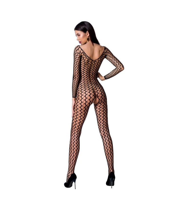 PASSION WOMAN BS068 BODYSTOCKING NEGRO TALLA UNICA