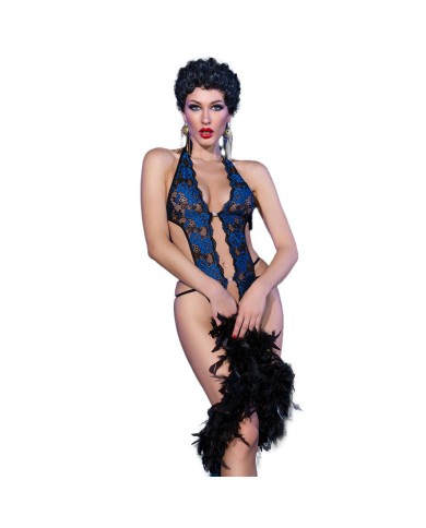 CHILIROSE CR 4479 BODY CROTCHLESS AZUL S M CHILIROSE CR 4479 BODY CROTCHLESS AZUL S M