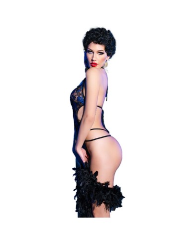 CHILIROSE CR 4479 BODY CROTCHLESS AZUL S M CHILIROSE CR 4479 BODY CROTCHLESS AZUL S M