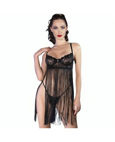 CHILIROSE CR 4496 BABYDOLL NEGRO S M CHILIROSE CR 4496 BABYDOLL NEGRO S M