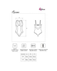 LIVCO CORSETTI FASHION KREAME LC 90546 BODY BLACK