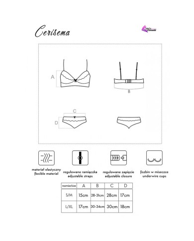 LIVCO CORSETTI FASHION CERISEMA LC 21005 BRA PANTY CORAL LIVCO CORSETTI FASHION CERISEMA LC 21005 BRA PANTY CORAL