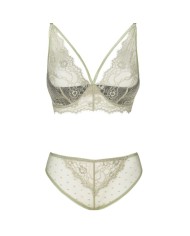 LIVCO CORSETTI FASHION PINE LC 90667 SUJETADOR PANTY KHAKI