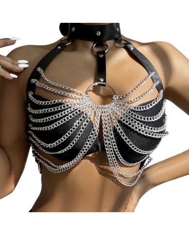 SUBBLIME ARNES DE PECHO CADENAS ANILLA GRANDE TALLA UNICA SUBBLIME ARNES DE PECHO CADENAS ANILLA GRANDE TALLA UNICA
