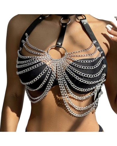 SUBBLIME ARNES DE PECHO CADENAS ANILLA GRANDE TALLA UNICA SUBBLIME ARNES DE PECHO CADENAS ANILLA GRANDE TALLA UNICA