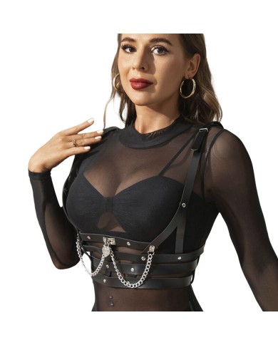 SUBBLIME ARNES FORMA CORSET DETALLE CADENAS TALLA UNICA SUBBLIME ARNES FORMA CORSET DETALLE CADENAS TALLA UNICA