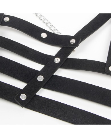 SUBBLIME ARNES FORMA CORSET DETALLE CADENAS TALLA UNICA SUBBLIME ARNES FORMA CORSET DETALLE CADENAS TALLA UNICA