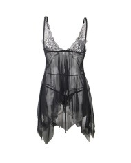 SUBBLIME BABYDOLL TELA TUL PECHO ENCAJE S M