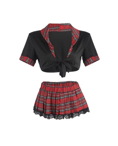 SUBBLIME DISFRAZ DE COLEGIALA SEXY CON TOP S M SUBBLIME DISFRAZ DE COLEGIALA SEXY CON TOP S M